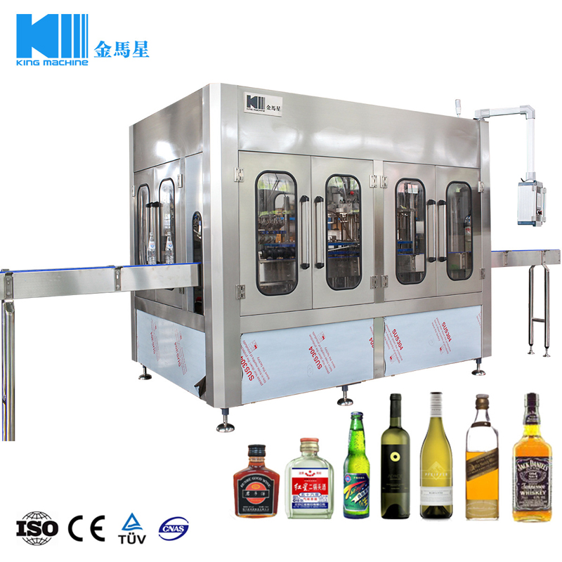金馬星玻璃瓶飲料灌裝機